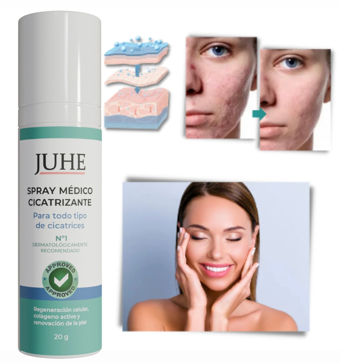 Spray Eliminación de Cicatrices