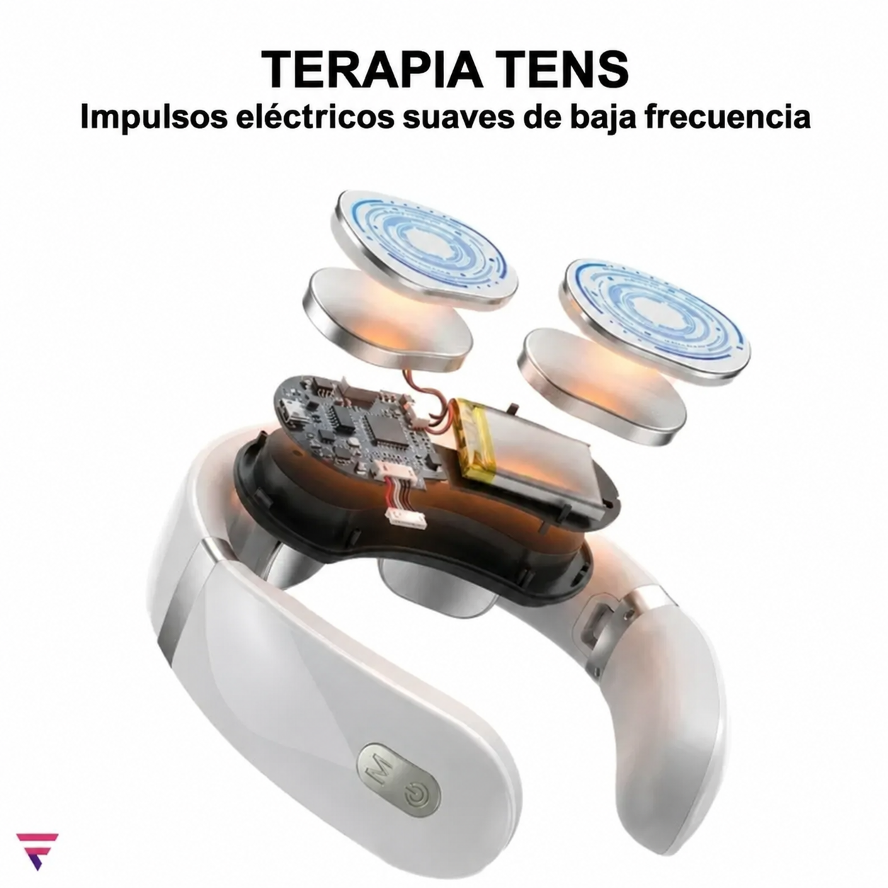 Masajeador cervical JUHE con estimulación TENS