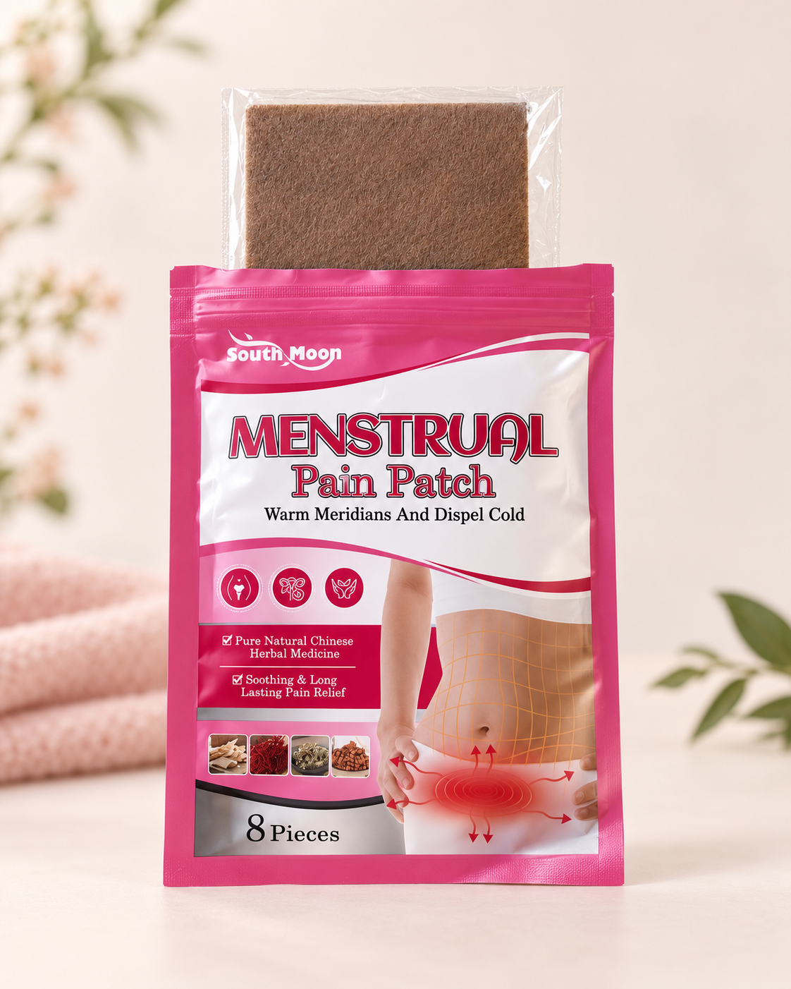 Parches menstruales JUHE